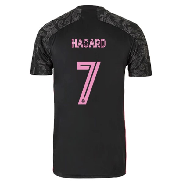 Camiseta Real Madrid 3ª NO.7 Hazard 2020-2021 Negro